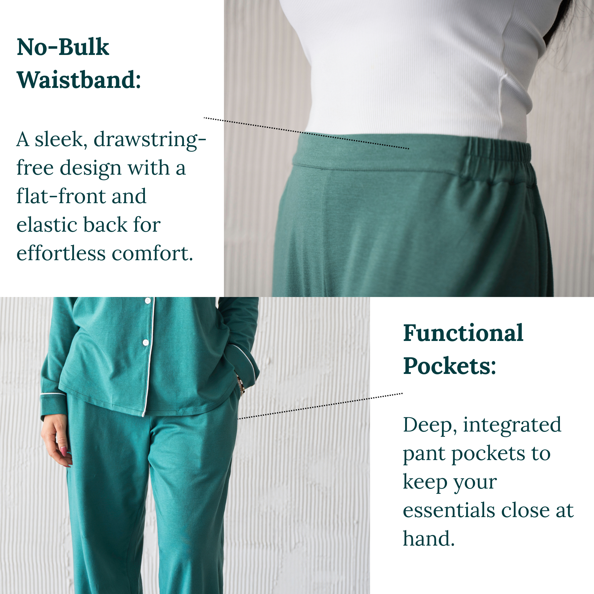 Cooling Cotton Modal Pajama Set